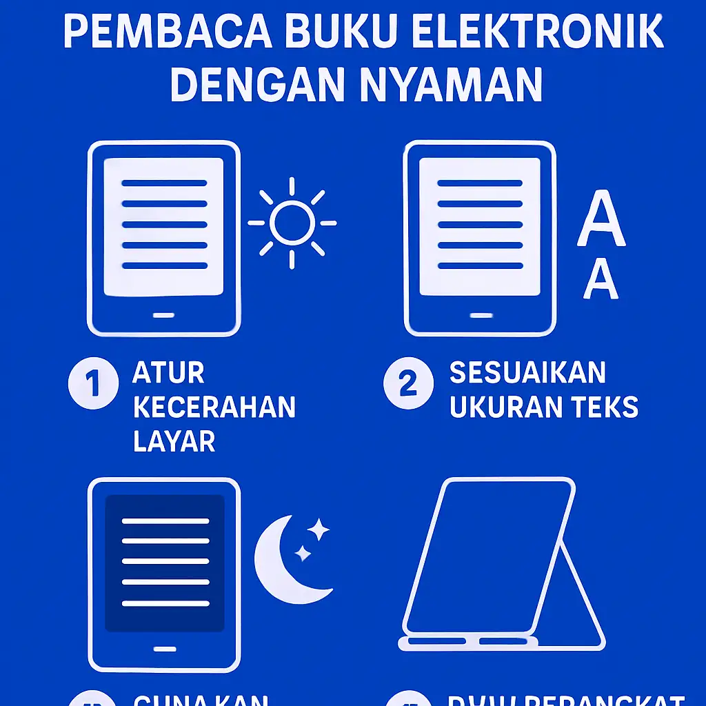 Tips Menggunakan Aplikasi Pembaca Buku Elektronik dengan Nyaman